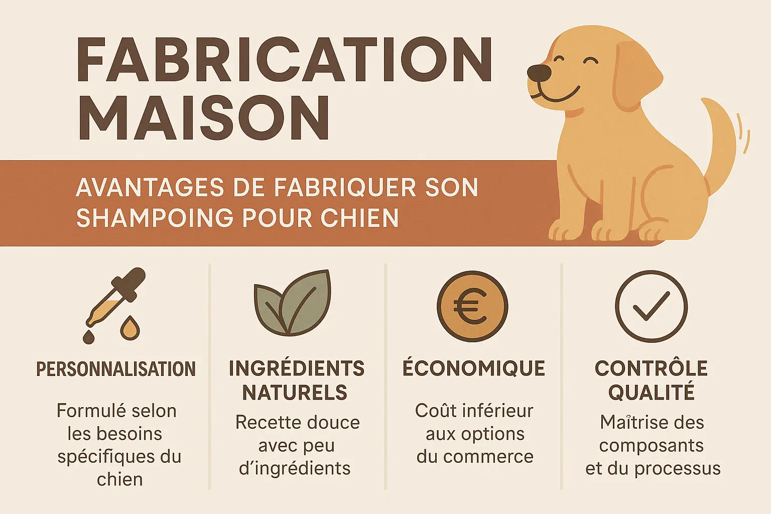 Avantages du shampoing maison pour chien