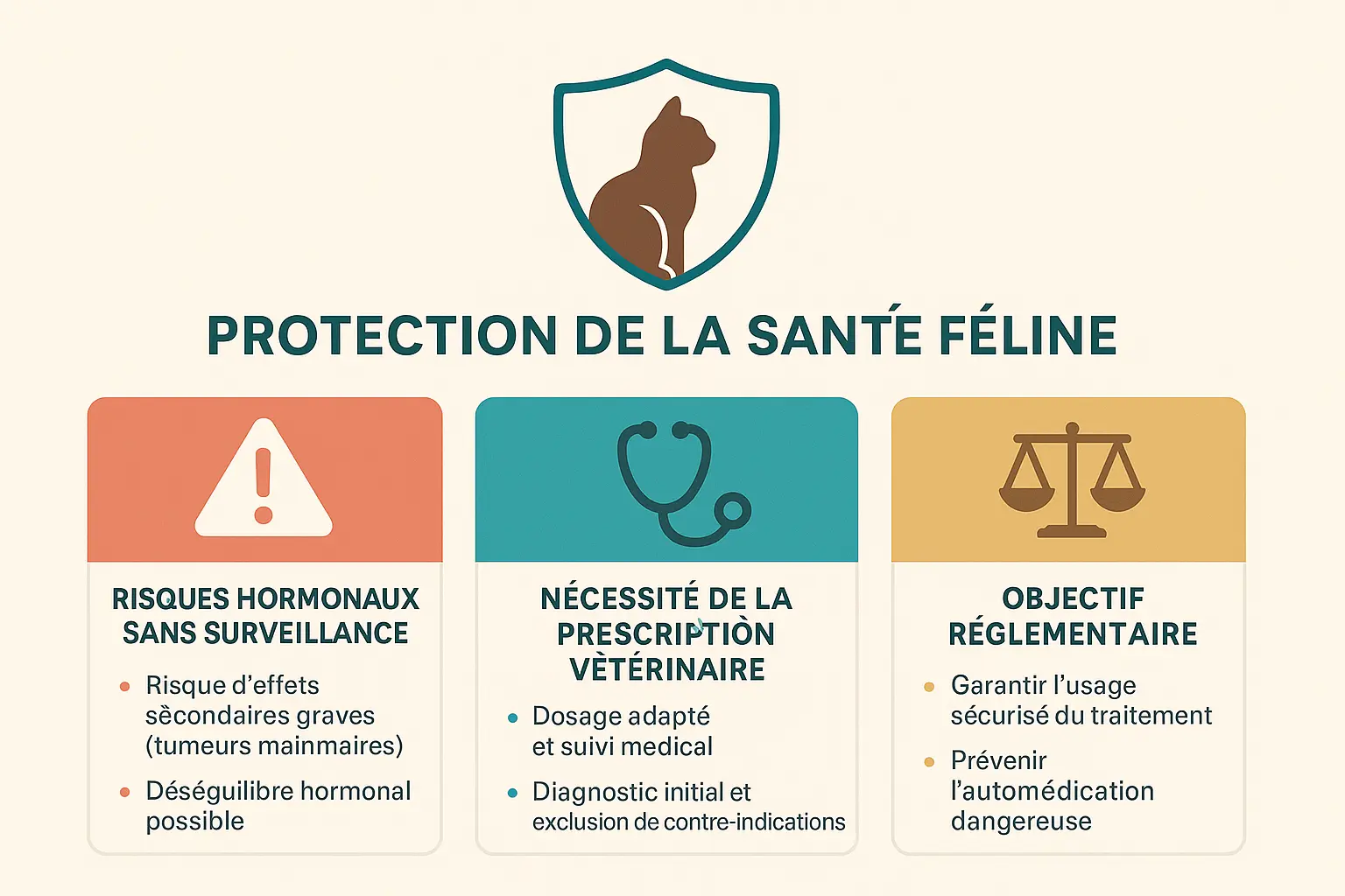 Pilule contraceptive pour chatte et réglementation actuelle